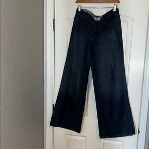 A/X Armani Exchange Dark Blue Flare Jeans